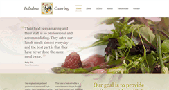 Desktop Screenshot of fabulouscatering.com